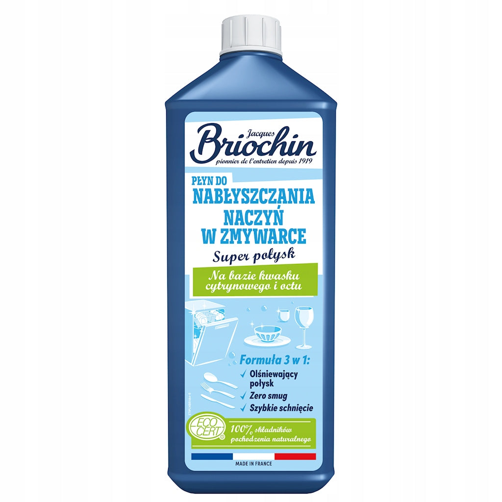 POLISHING LIQUID FOR DISHWASHERS ECO 750 ml - BRIOCHIN [COLLECTIVE x2]