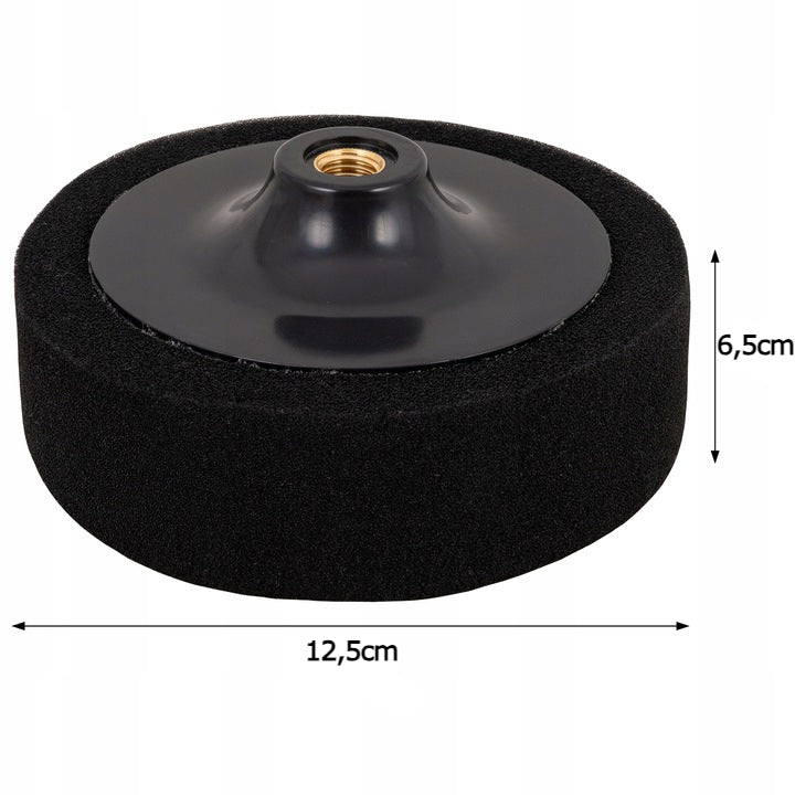POLISHING SPONGES 125mm POLISHER PADS DRILL POLISHER SET OF 3 Manufacturer WitLine