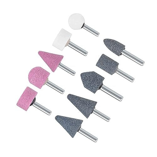 POLISHING TIPS 6 MM FOR ROTARY TOOLS SET OF 10 STEEL Brand no brand