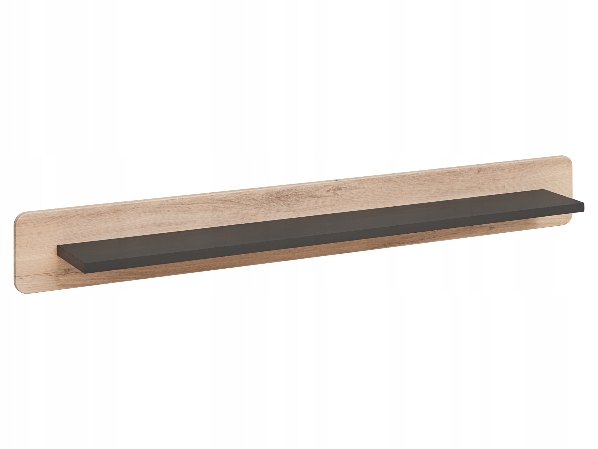 Regal ASM Rund, grau/braun 