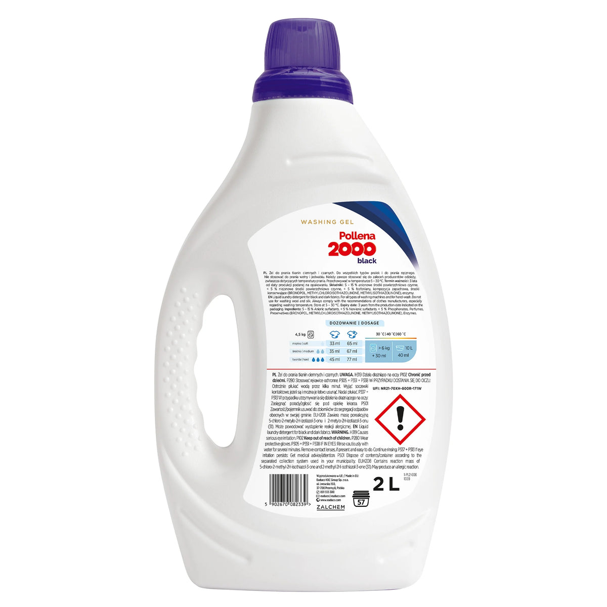POLLENA 2000 Washing gel BLACK 2 L Packaging status original