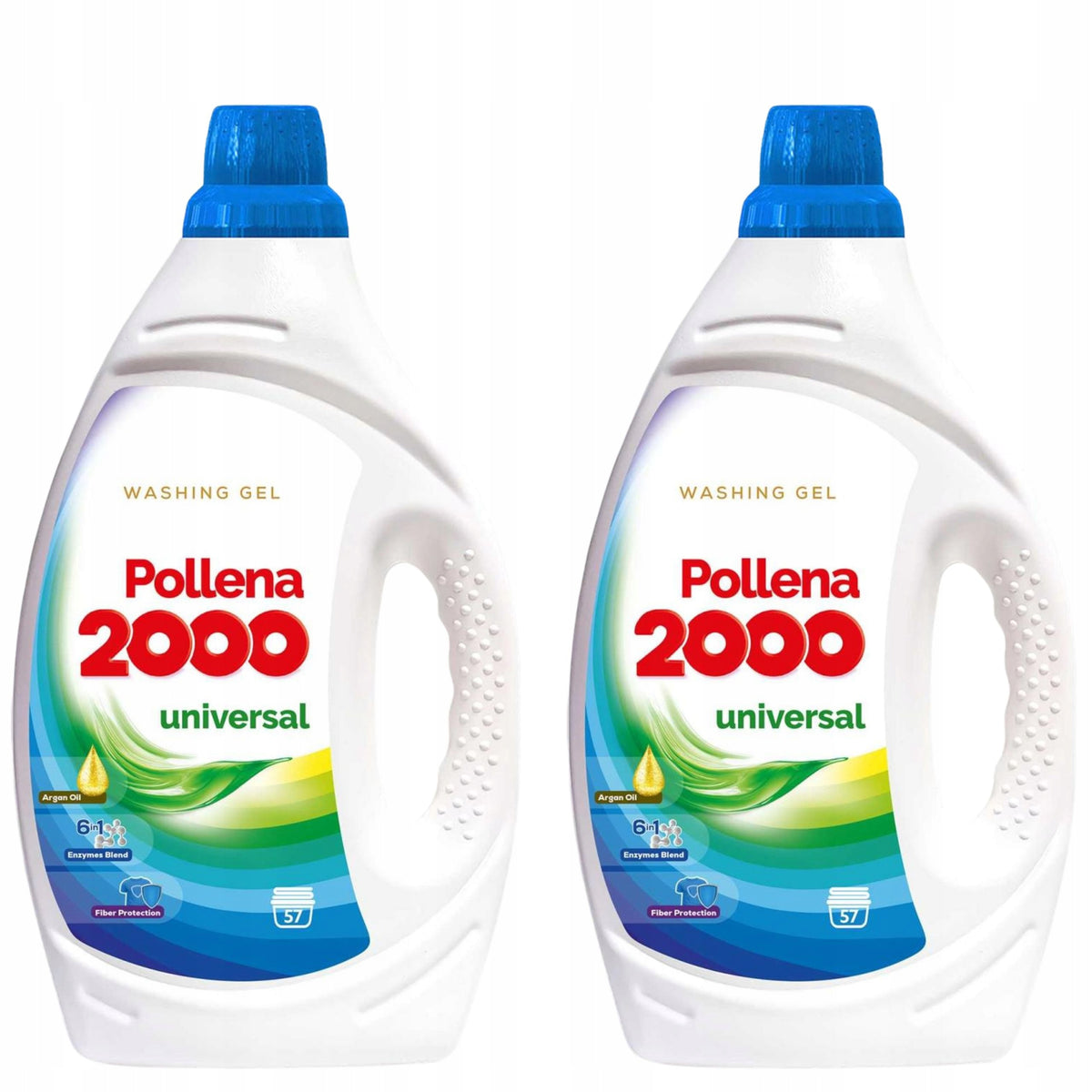 POLLENA 2000 Washing gel UNIVERSAL 57 washes, 2 x 2l