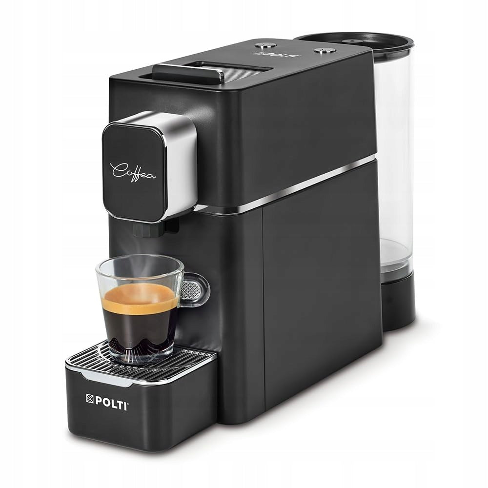 POLTI Coffee Maker S15B Compatible with ESE Pads 44mm 19 Bar Black