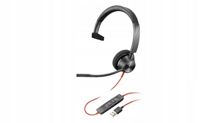 POLY Blackwire 3310 headset with Microsoft Teams USB-A certification