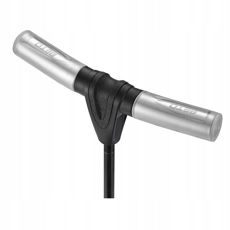 Fahrradpumpe Beto Alu Pro CMP-138AGC-H1, rot 