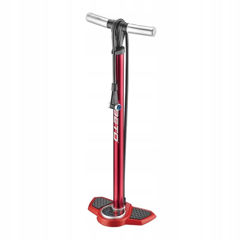 Fahrradpumpe Beto Alu Pro CMP-138AGC-H1, rot 