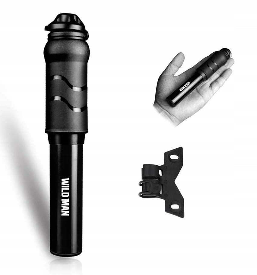 Fahrradpumpe 7bar Wildman, schwarz 