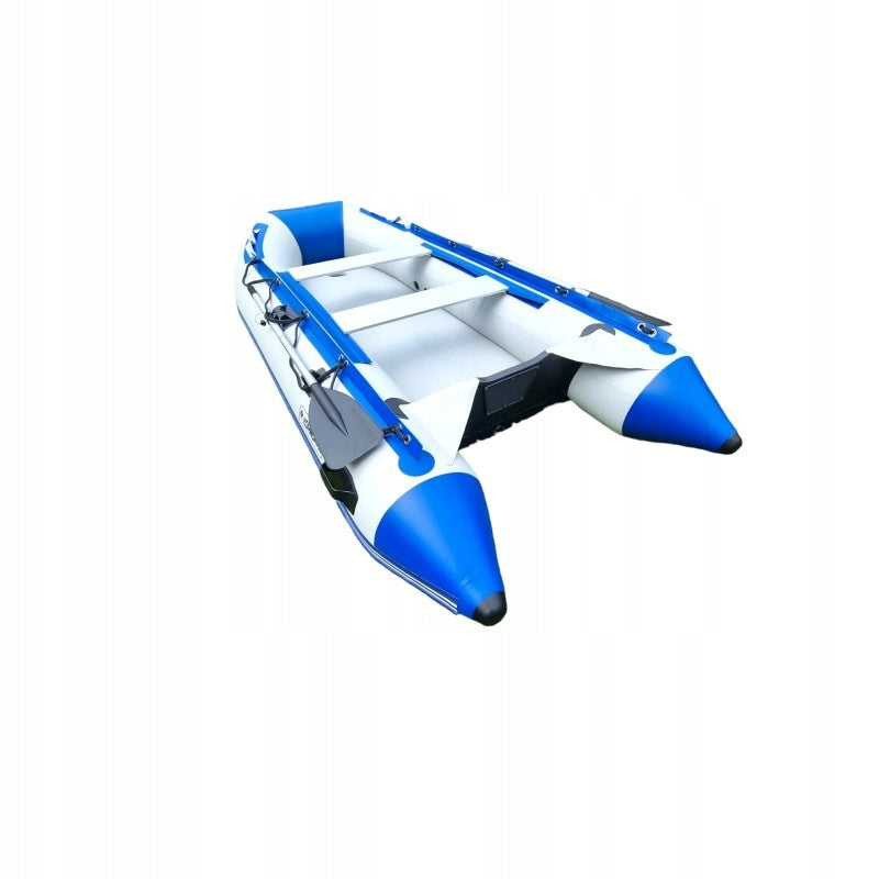 PONTOON KORMORAN 330AD KIL Air deck Grey Blue Manufacturer code Ponton PVC turystyczny wędkarski nadmuchiwany