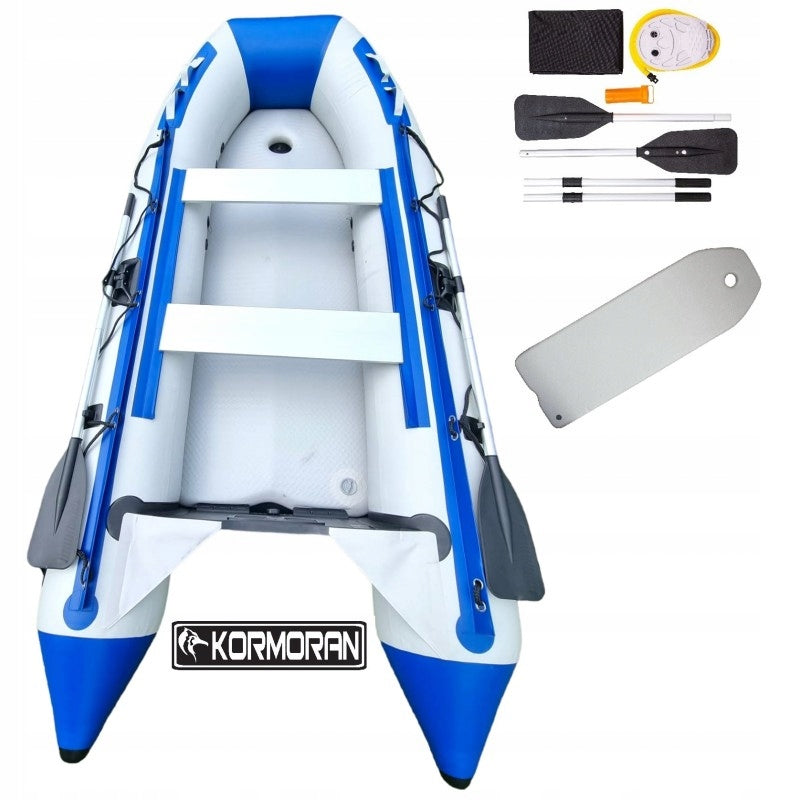 PONTOON KORMORAN 330AD KIL Air deck Grey Blue