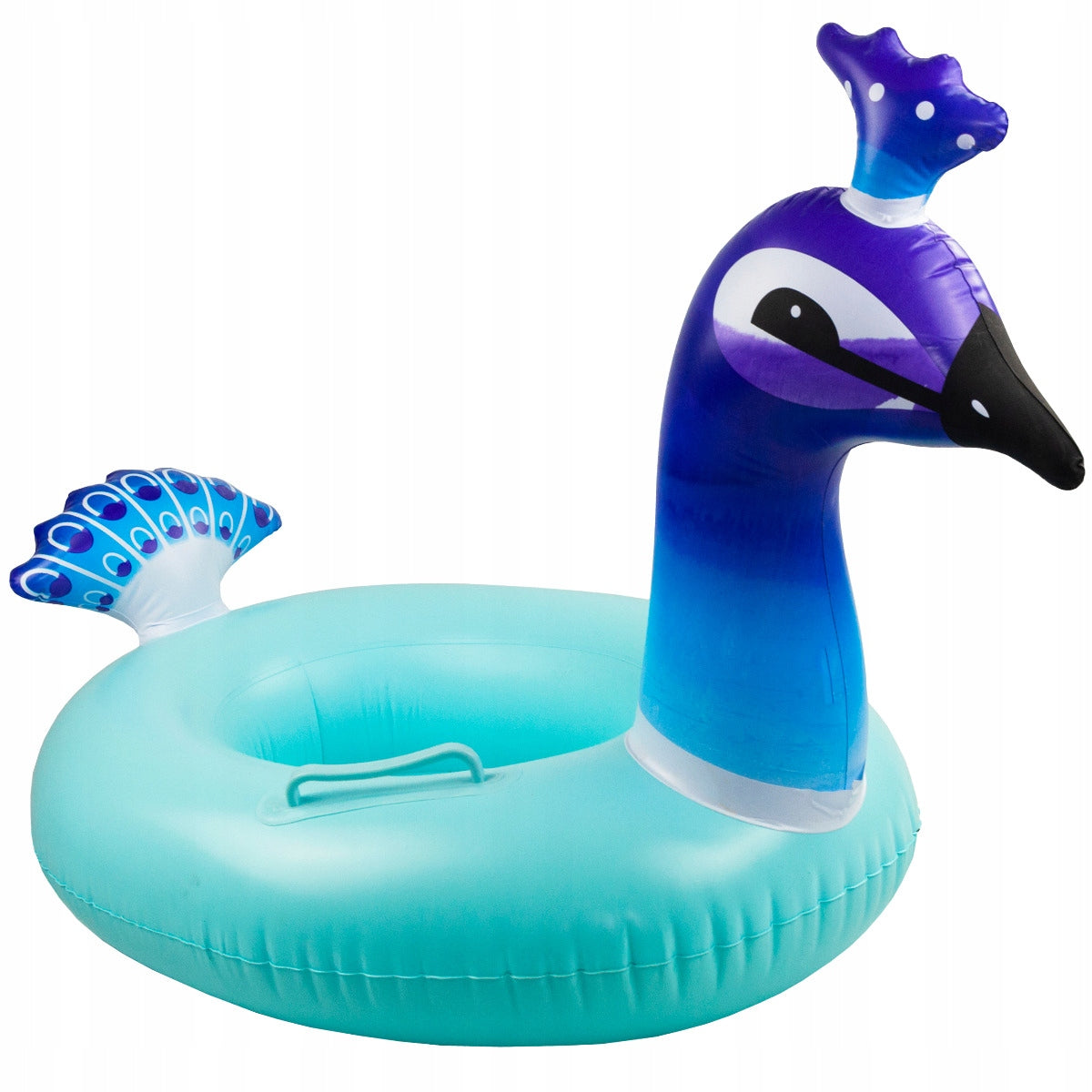 PONTOON SWIMMING WHEEL WITH SEAT INFLATABLE PEACOCK BEACH WHEEL FOR KIDS Packaging status original