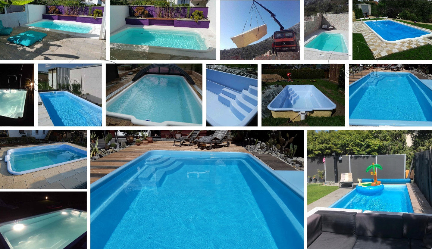 POOL 6,10 x 3,00 x 1,50 m WITH COMPLETE ACCESSORIES! Height 150 cm
