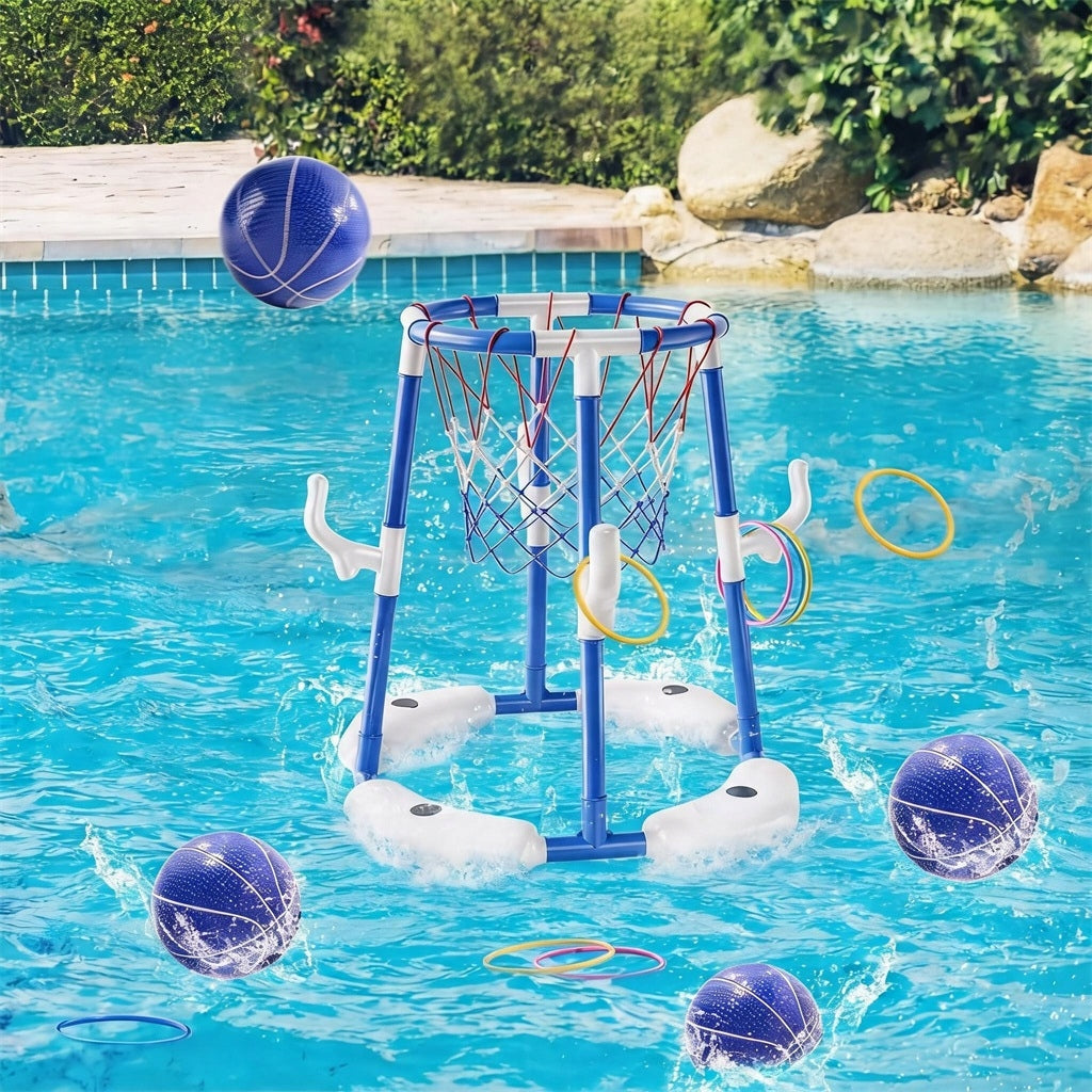 POOL BASKETBALL FLOATING BASKETBALL INFLATABLE FLOATING PERFECT GIFT Packaging status original