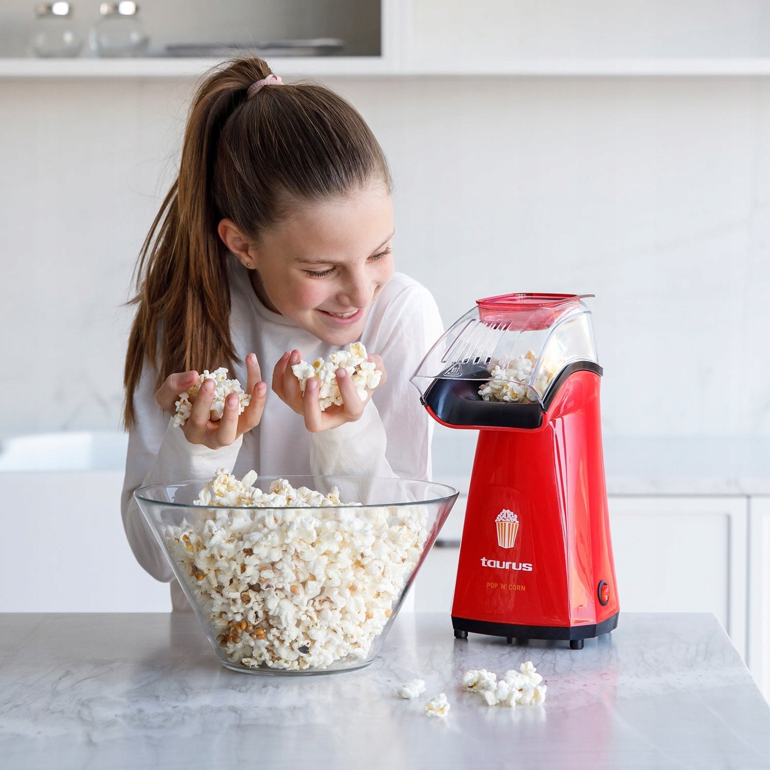 POPCORN MAKER MACHINE POPCORN MAKER Taurus 1100W Fat-free function yes