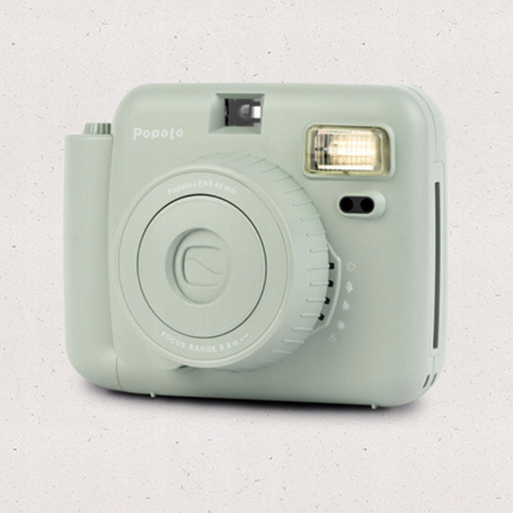POPOTO GREEN INSTANT CAMERA WITH CARTRIDGES INSTAX MINI 10 pcs GIFT Brand no brand