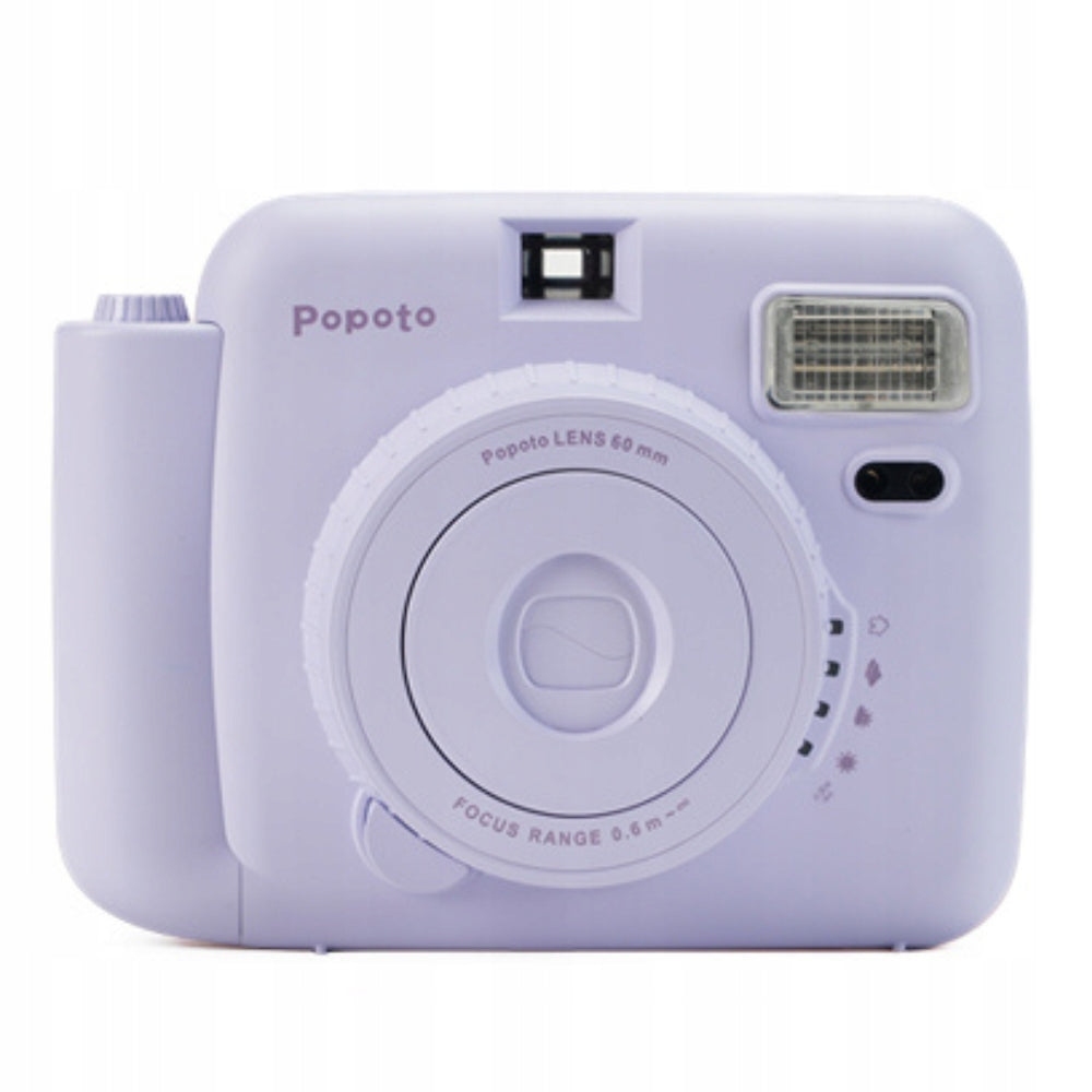 POPOTO PURPLE INSTANT CAMERA WITH CARTRIDGES INSTAX MINI 10 pcs Brand no brand