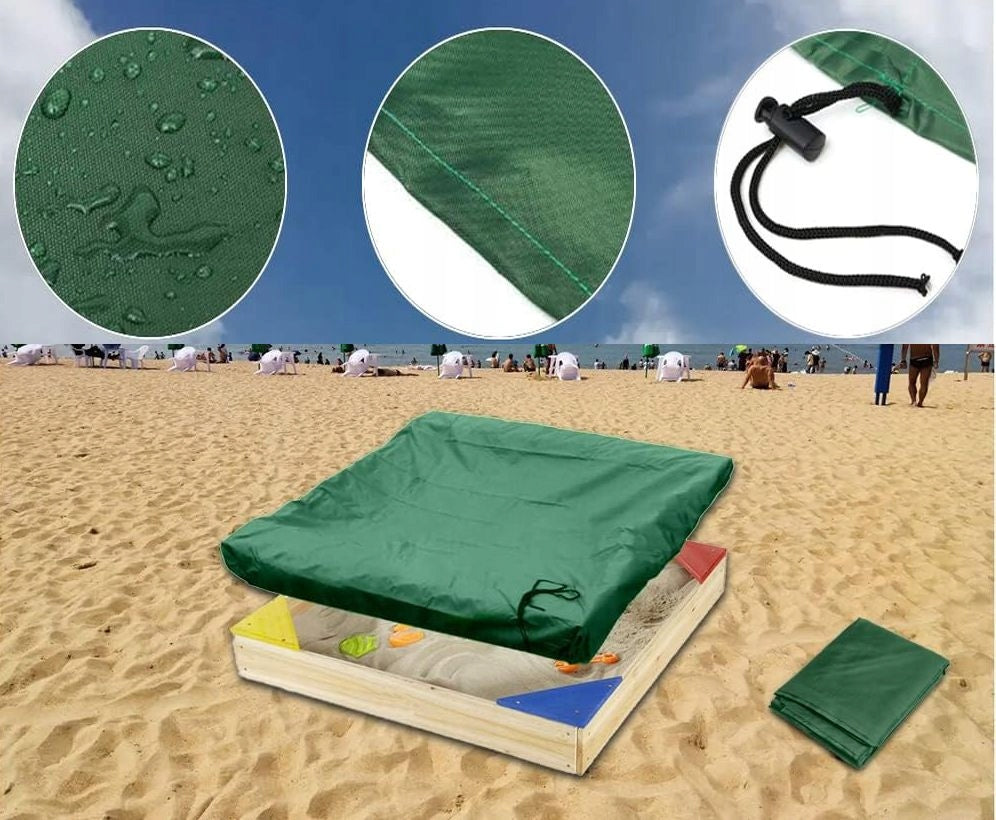 POROWIEC FOR SANDBOXES GARDEN COVER TARPAULIN FOR SANDBOXES 150X150X20 Product width 150 cm