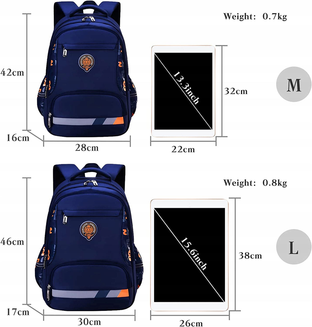 PORRASSO Boys' school backpack + pencil case freebie description Manufacturer code certongshubao346