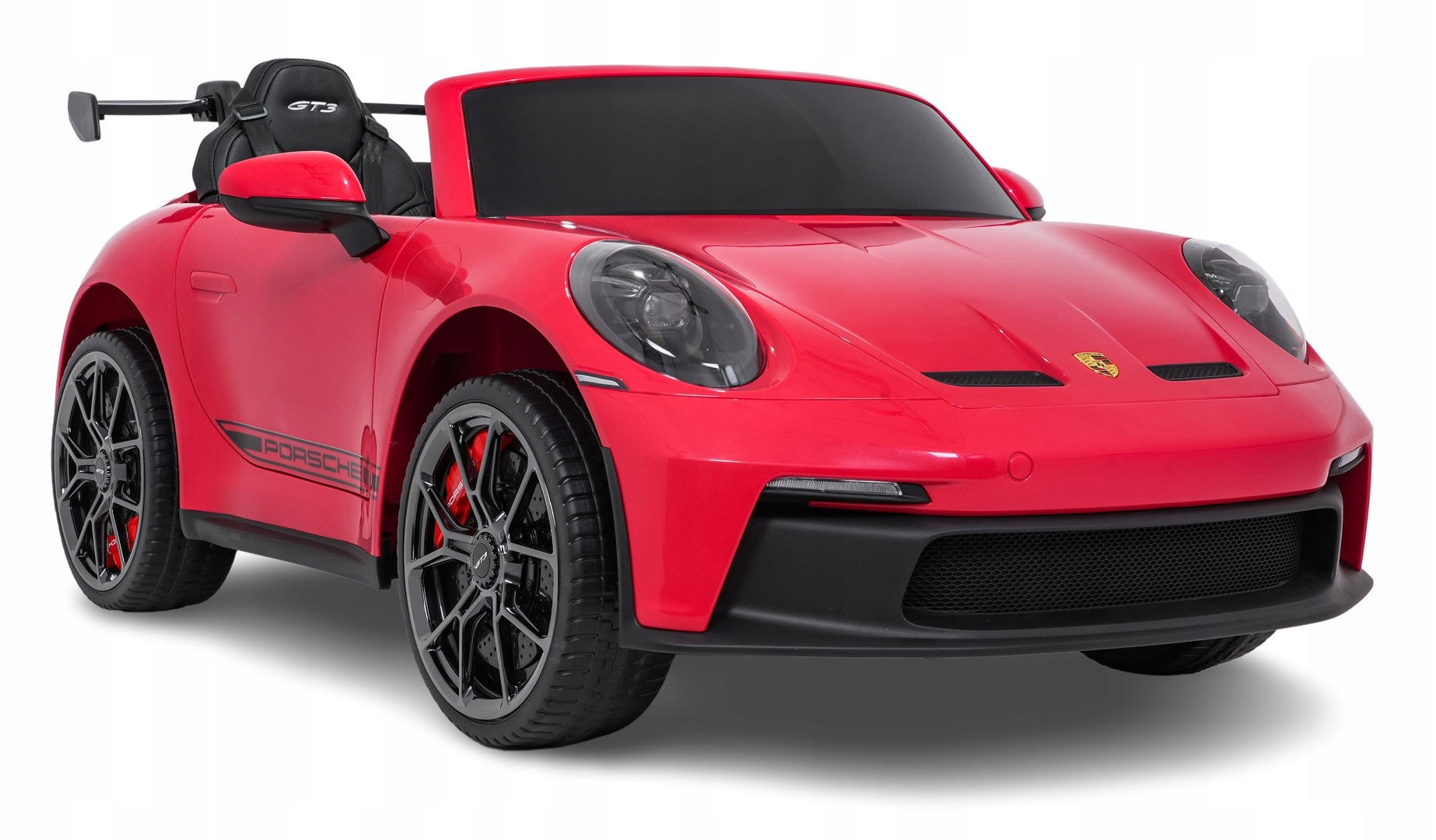 PORSCHE 911 GT3 2x280W Velour Seats Battery Car