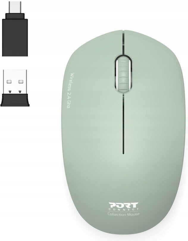 PORT CONNECT Collection Wireless Olive Mouse Manufacturer Port designs