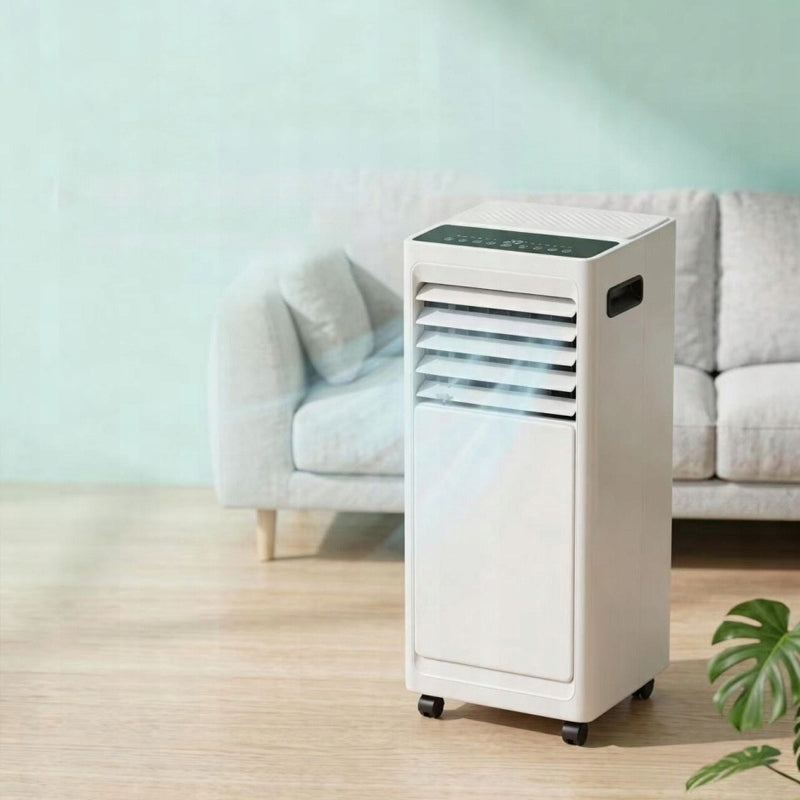 PORTABLE AIR CONDITIONER 9000 BTU 4 IN 1 COOLING HEATING AIR CONDITIONING Packaging status original