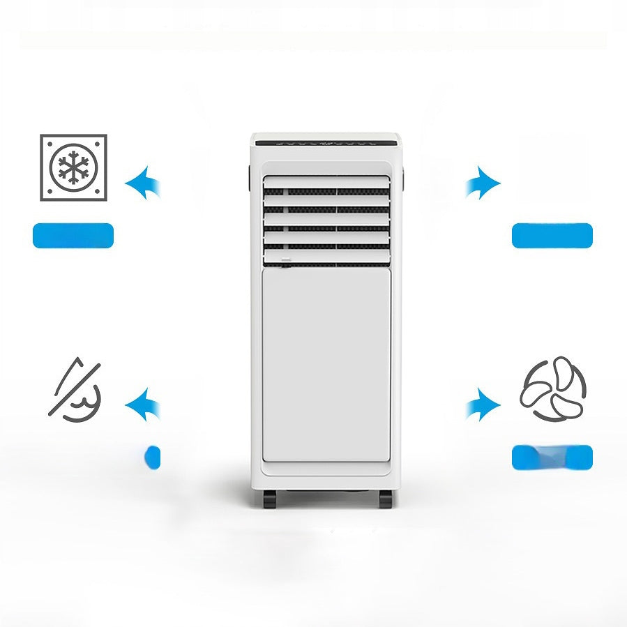 PORTABLE AIR CONDITIONER 9000 BTU FAST COOLING 2 GEAR 24H-TIMER QUIET Power 2000 W