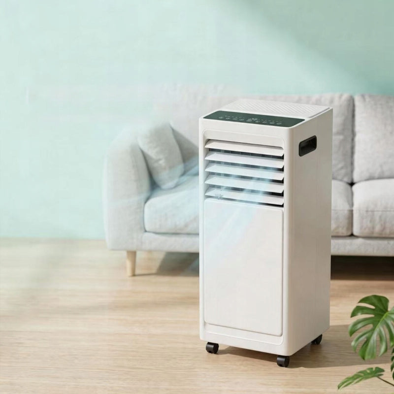 PORTABLE AIR CONDITIONER 9000BTU AIR CONDITIONING ONLY COOLING 2 GEAR 24HTIMER Packaging status original