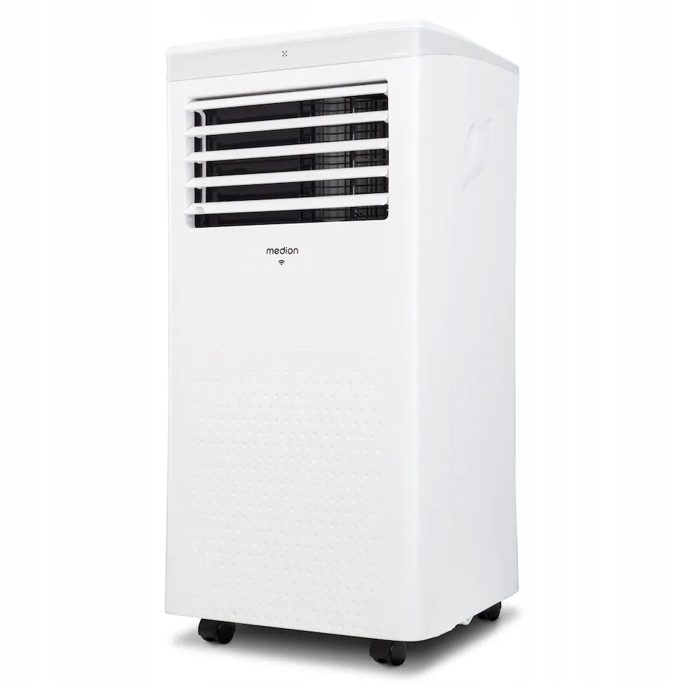 PORTABLE AIR CONDITIONER MEDION 3in1,1000W 34m² 10.000BTU WiFi+APPLICATION+PILOT Dominant color white