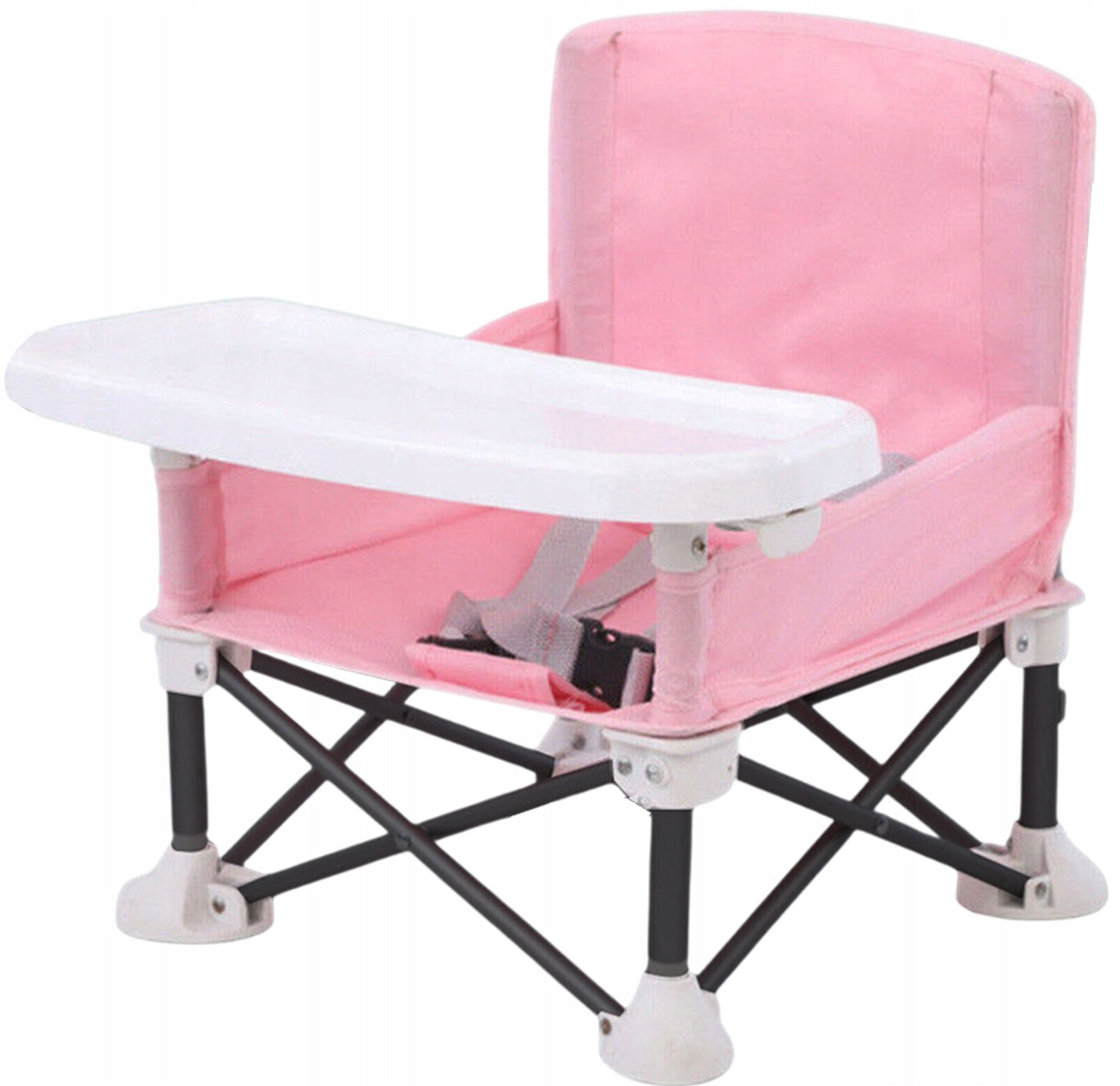 PORTABLE BABY FEEDING CHAIR FOLDING WITH SEAT BELT Packaging status original