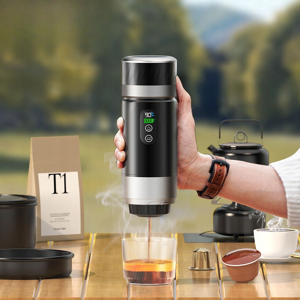 PORTABLE BATTERY OPERATED COFFEE MAKER LIVELY BATTERY 7500MAH Manufacturer code Ekspres do kawy