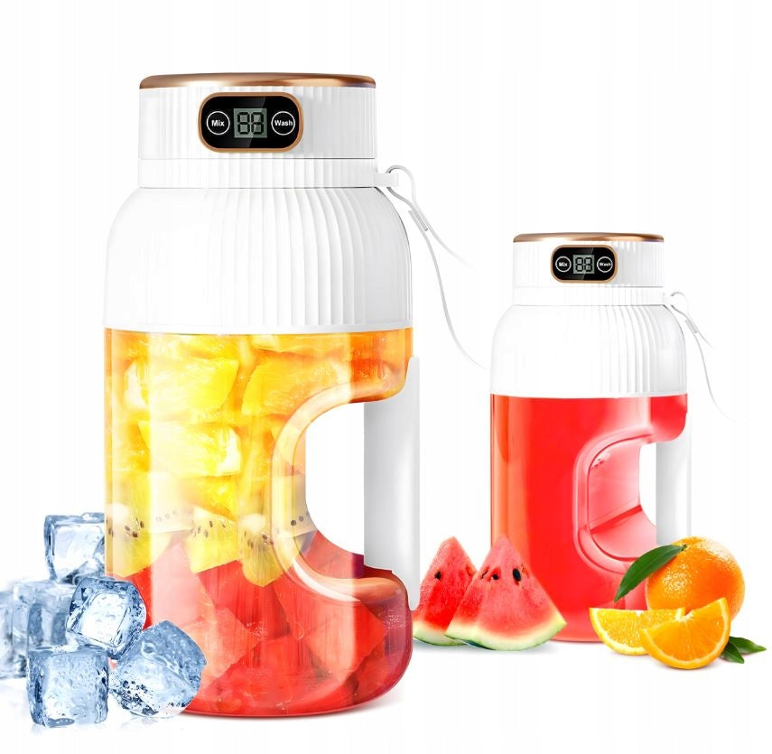 PORTABLE BLENDER FRUIT DRINK MIXER SMOOTHIE 1L WIRELESS USB