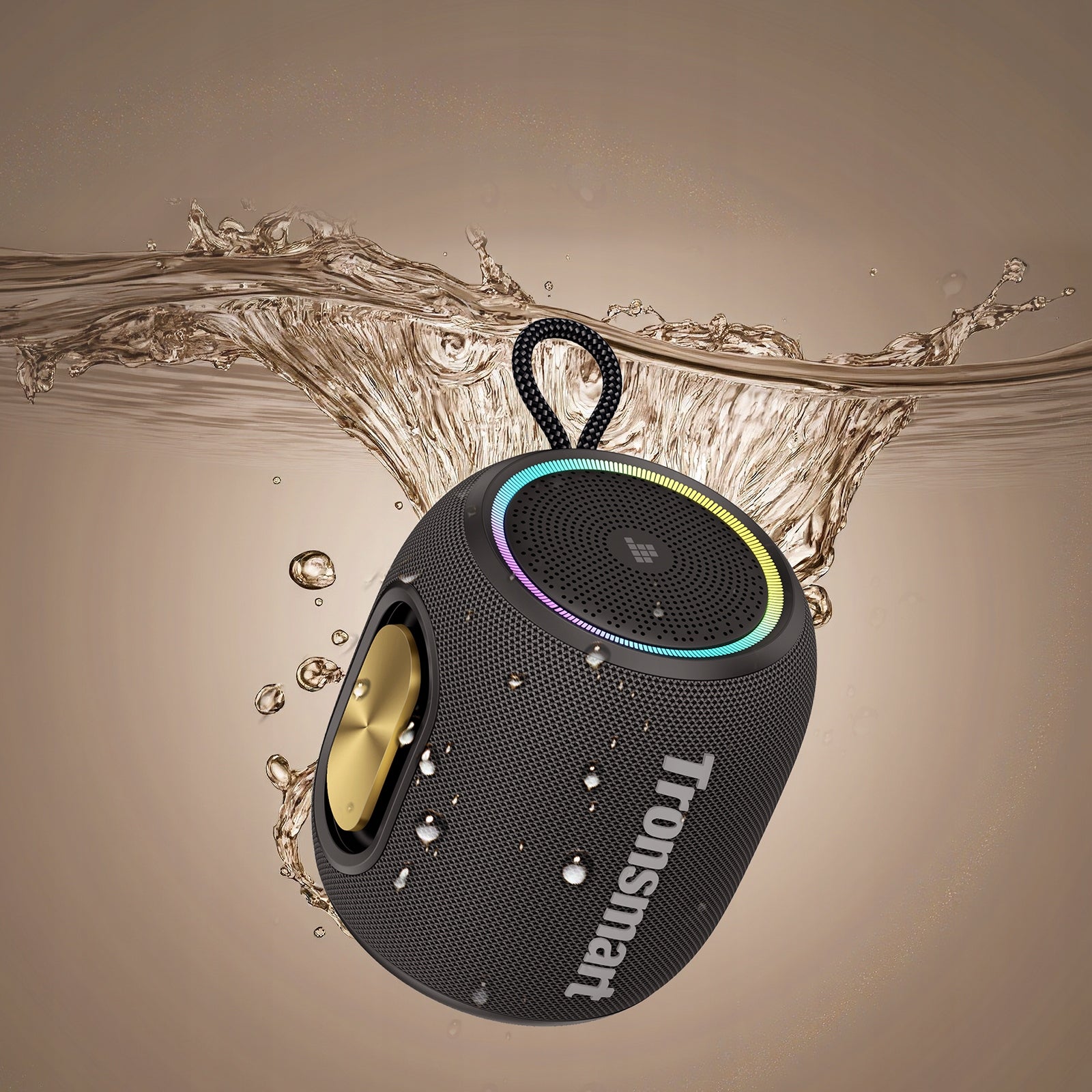 PORTABLE BLUETOOTH SPEAKER 5.3 WIRELESS 16W TRONSMART T8 Mini Black Manufacturer code Przenośny głośnik Bluetooth Tronsmart T8 Mini