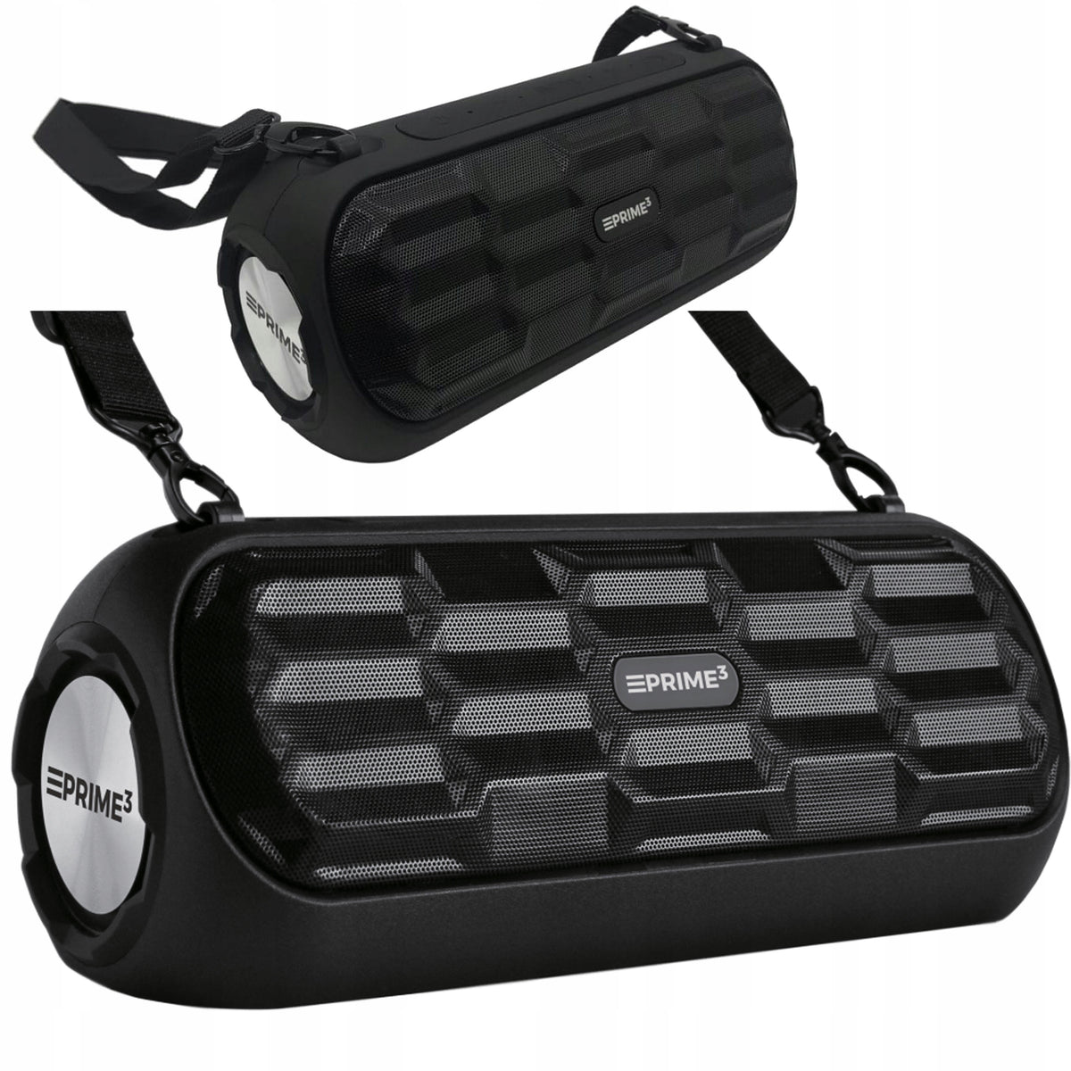 PORTABLE BLUETOOTH SPEAKER 50W DUAL BASS SYSTEM FM SD PRIME3 ABT70 RAGE