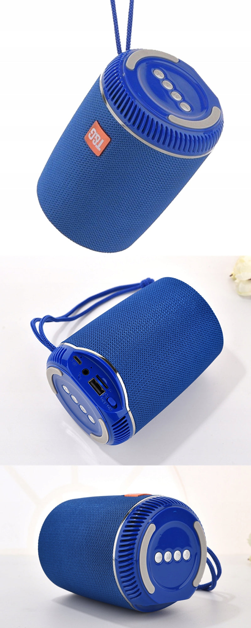 PORTABLE BLUETOOTH SPEAKER SMART WIRELESS MOBILE USB FM RADIO Manufacturer code AUX SD WODOODPORNY MOCNY Z MIKROFONEM 5.0 5.3