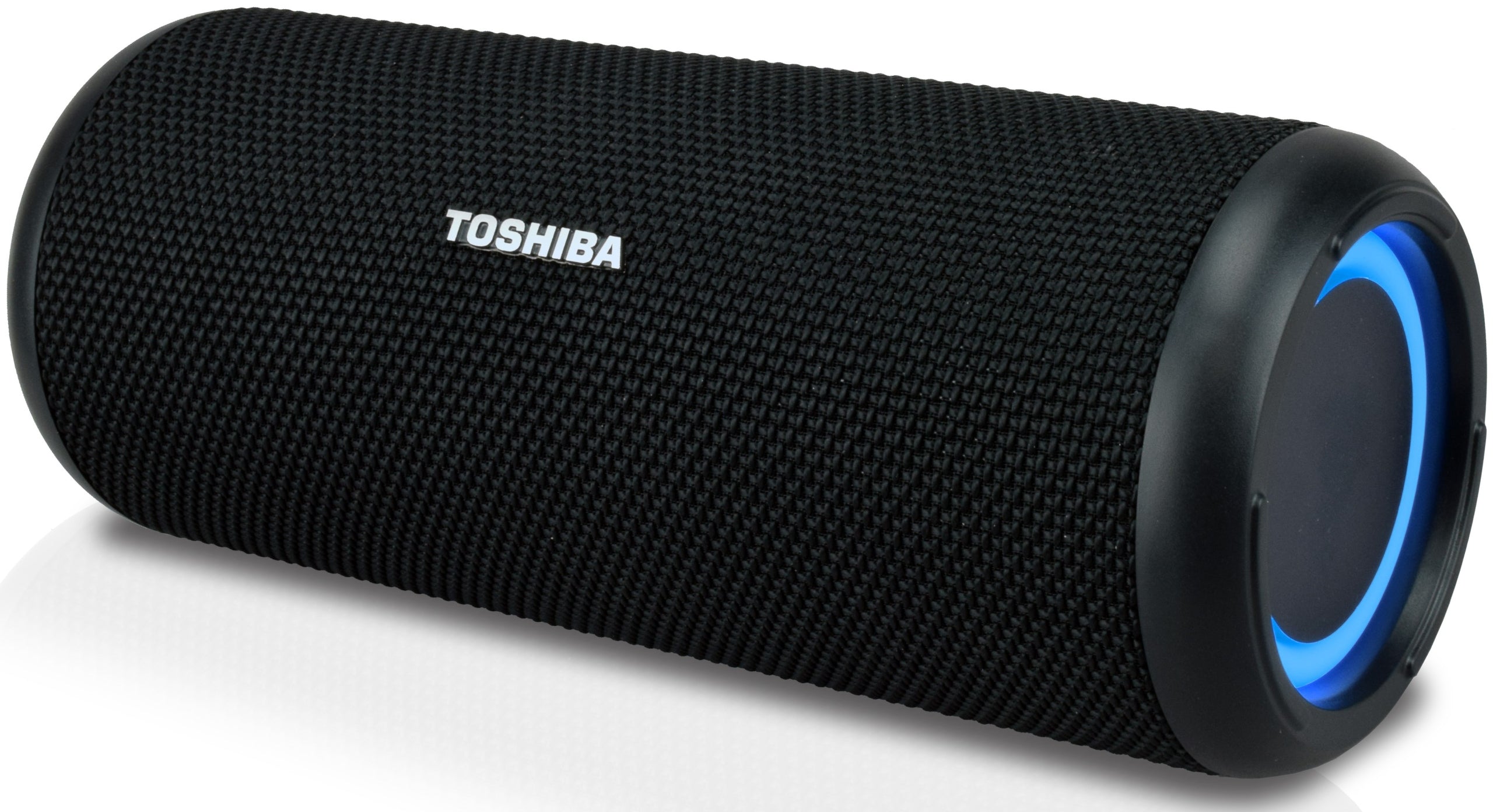PORTABLE BLUETOOTH SPEAKER TOSHIBA LED USB IP67 BLACK 20W Rechargeable