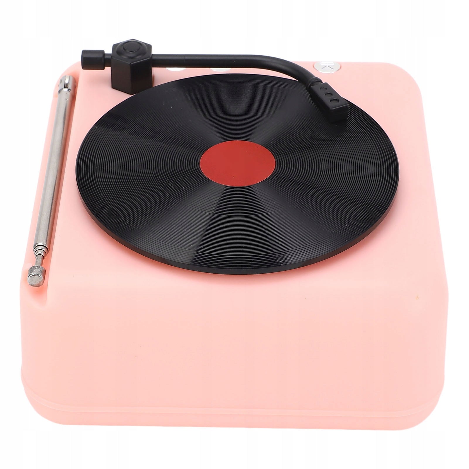 PORTABLE BLUETOOTH SPEAKER WIRELESS MOBILE RETRO PINK