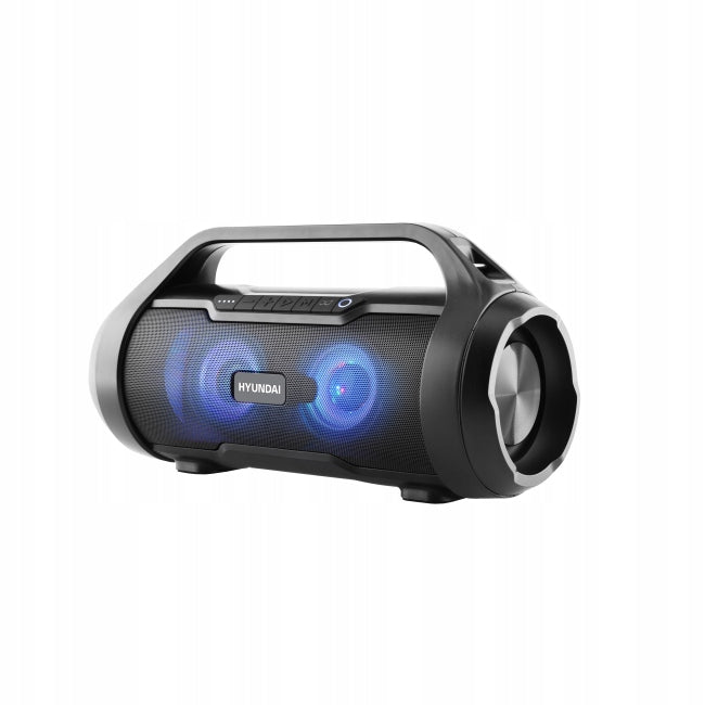 PORTABLE BLUETOOTH SPEAKER WIRELESS USB SD RADIO FM AKU 15h HYUNDAI Packaging status original