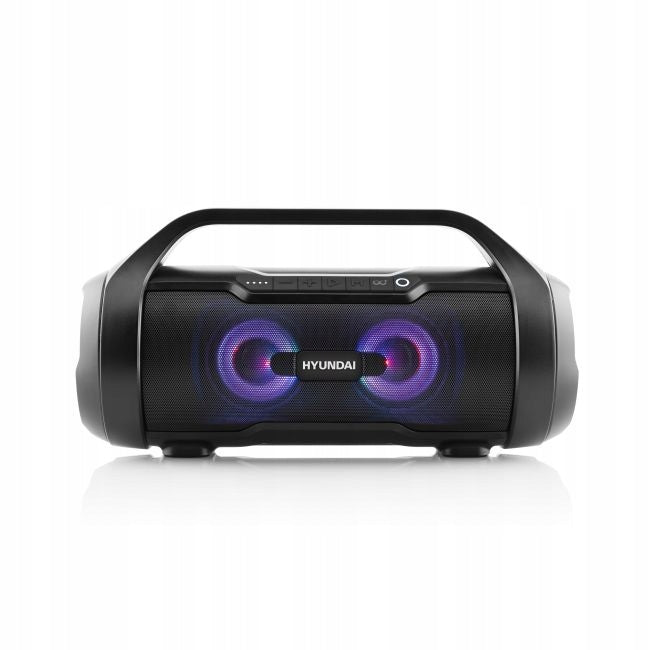 PORTABLE BLUETOOTH SPEAKER WIRELESS USB SD RADIO FM AKU 15h HYUNDAI