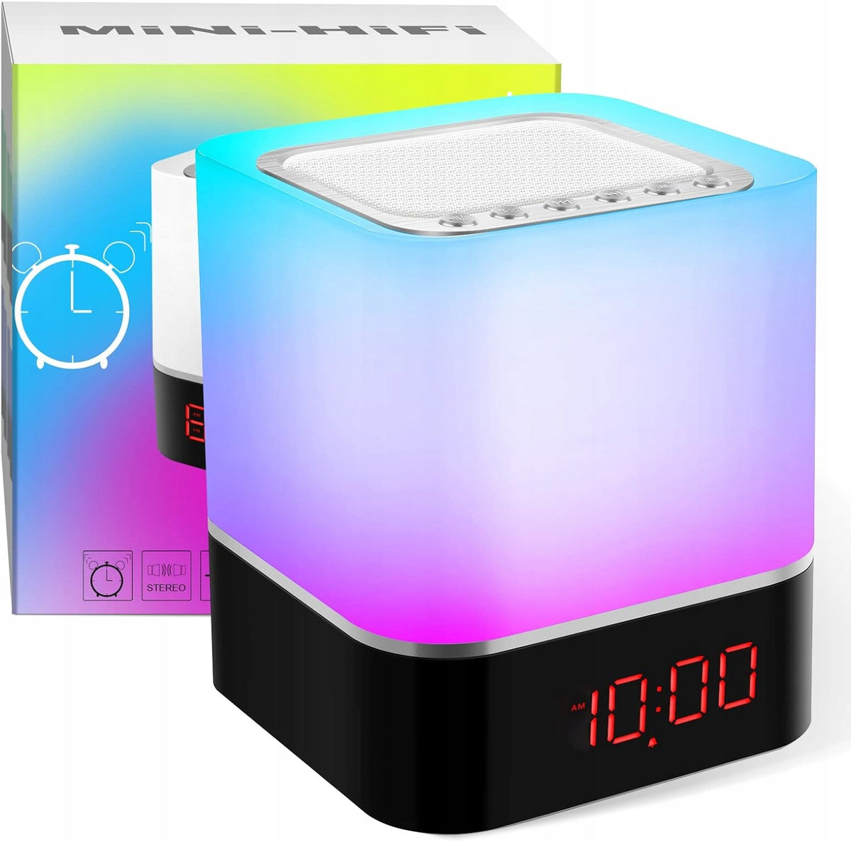 PORTABLE BLUETOOTH SPEAKER WITH DIMMING FUNCTION USB LED LAMP
