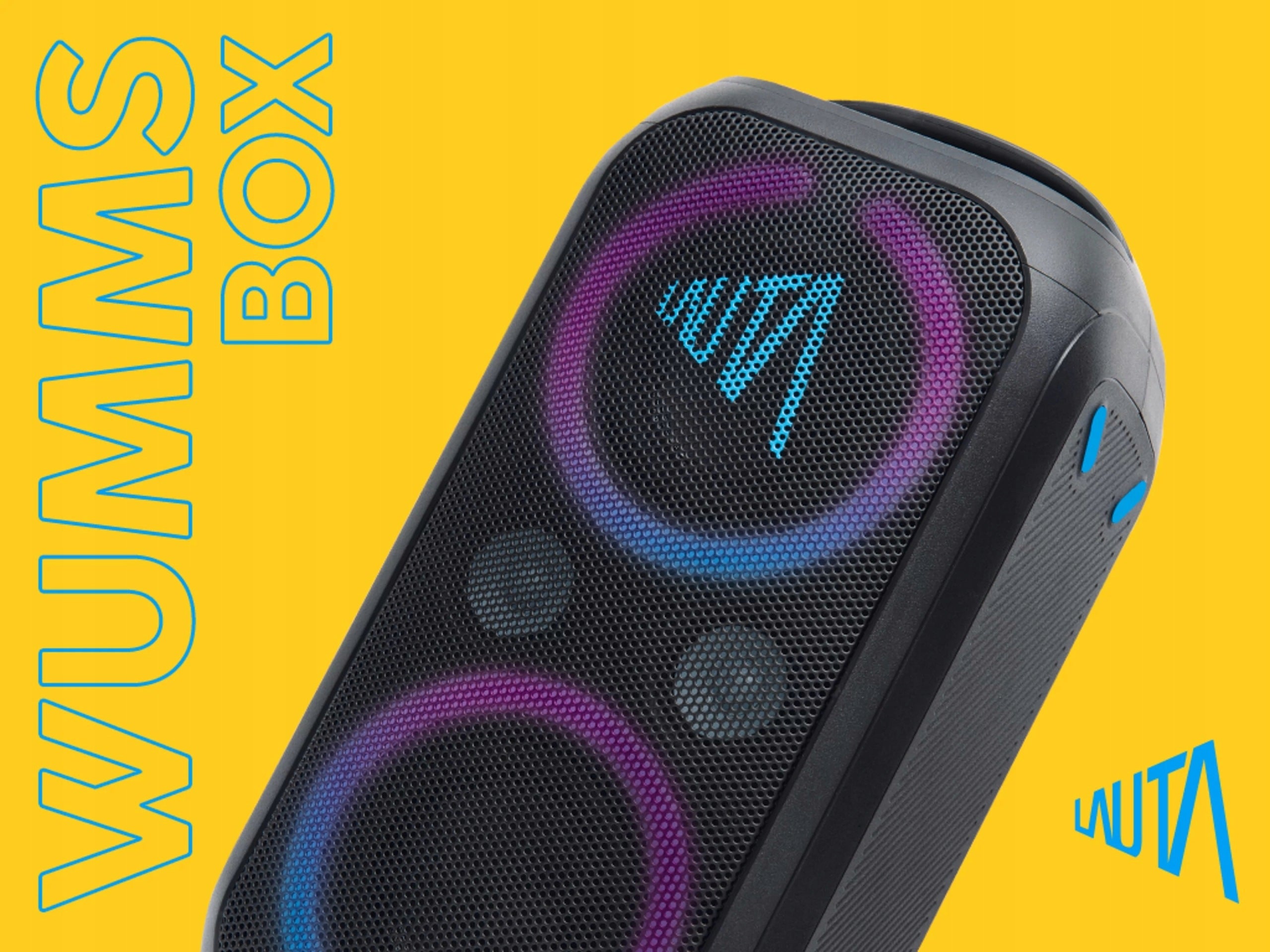 PORTABLE BLUETOOTH SPEAKER WUMMSBOX TECHNISAT 80W IPX4 USB AUX TWS BLACK Model other