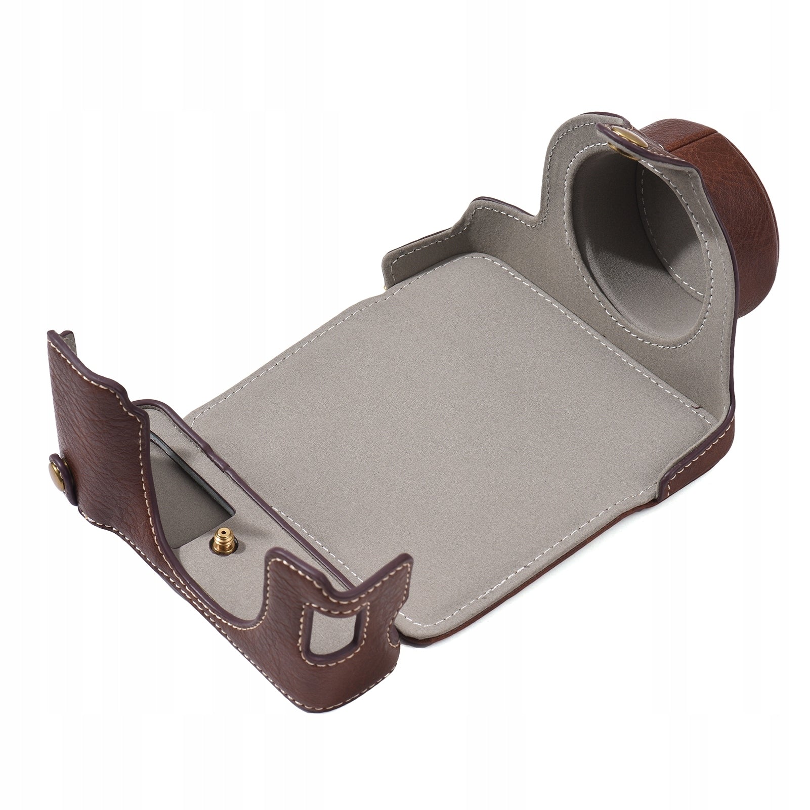 PORTABLE CAMERA CASE LQ LEATHER CAMERA CARRYING BAG