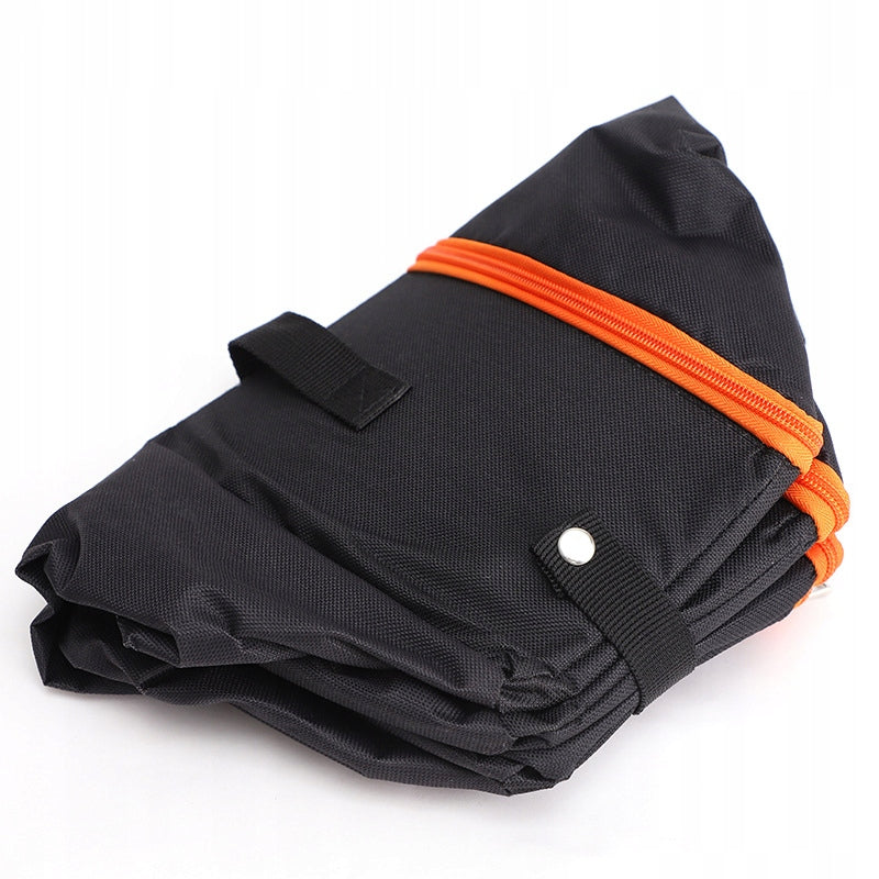 PORTABLE CAT DOG TRAVEL LITTER BOX WITH LID FOLDING SET Length 43 cm
