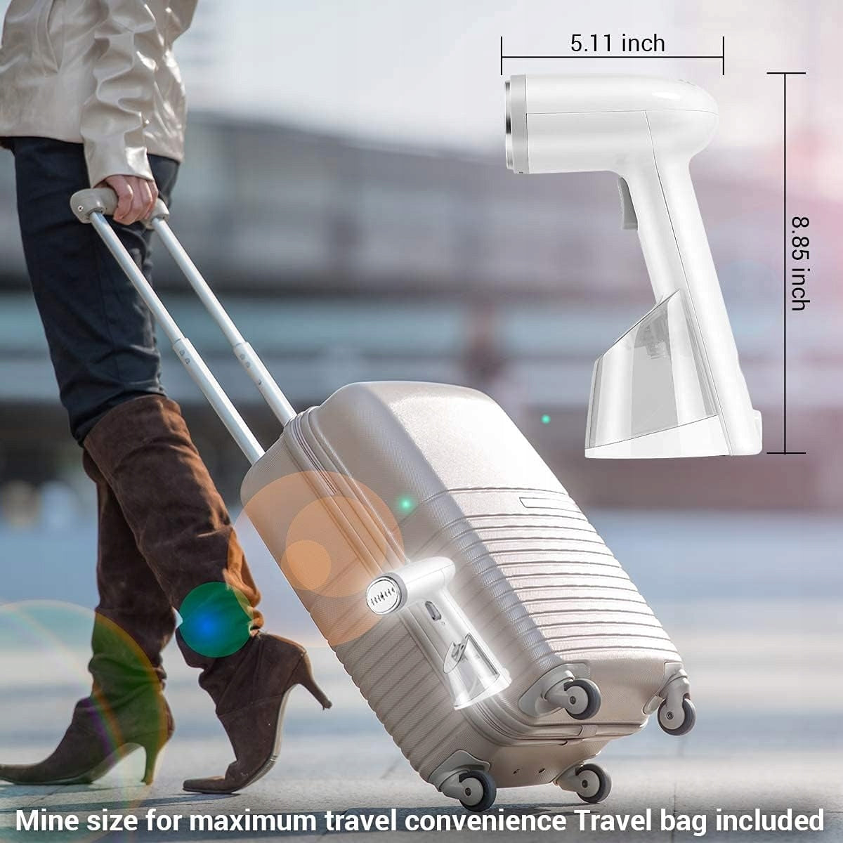 PORTABLE CLOTHES STEAMER CAPACITY 250ML 1400W Mioduro KG-1808 Model KG-1808