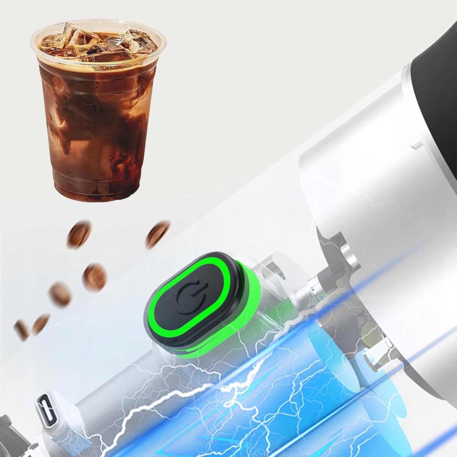 PORTABLE COFFEE MAKER 7500MAH SELF HEATING CAMPING CAR Model 5904268950648