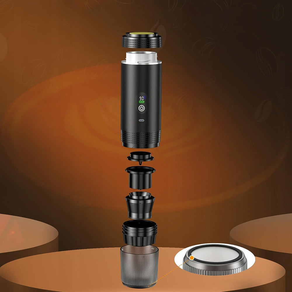 PORTABLE COFFEE MAKER COMPACT WIRELESS CAR PRESSURE Brand no brand