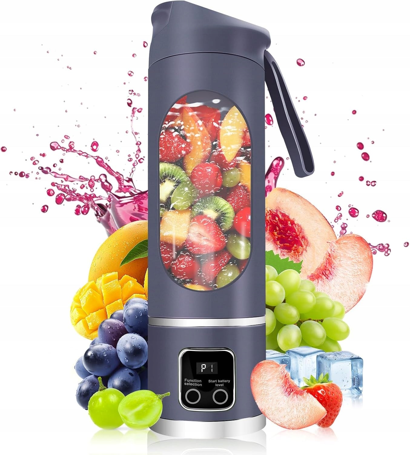 PORTABLE CORDLESS BLENDER FOR COCKTAILS AND SHAKES 450 ML