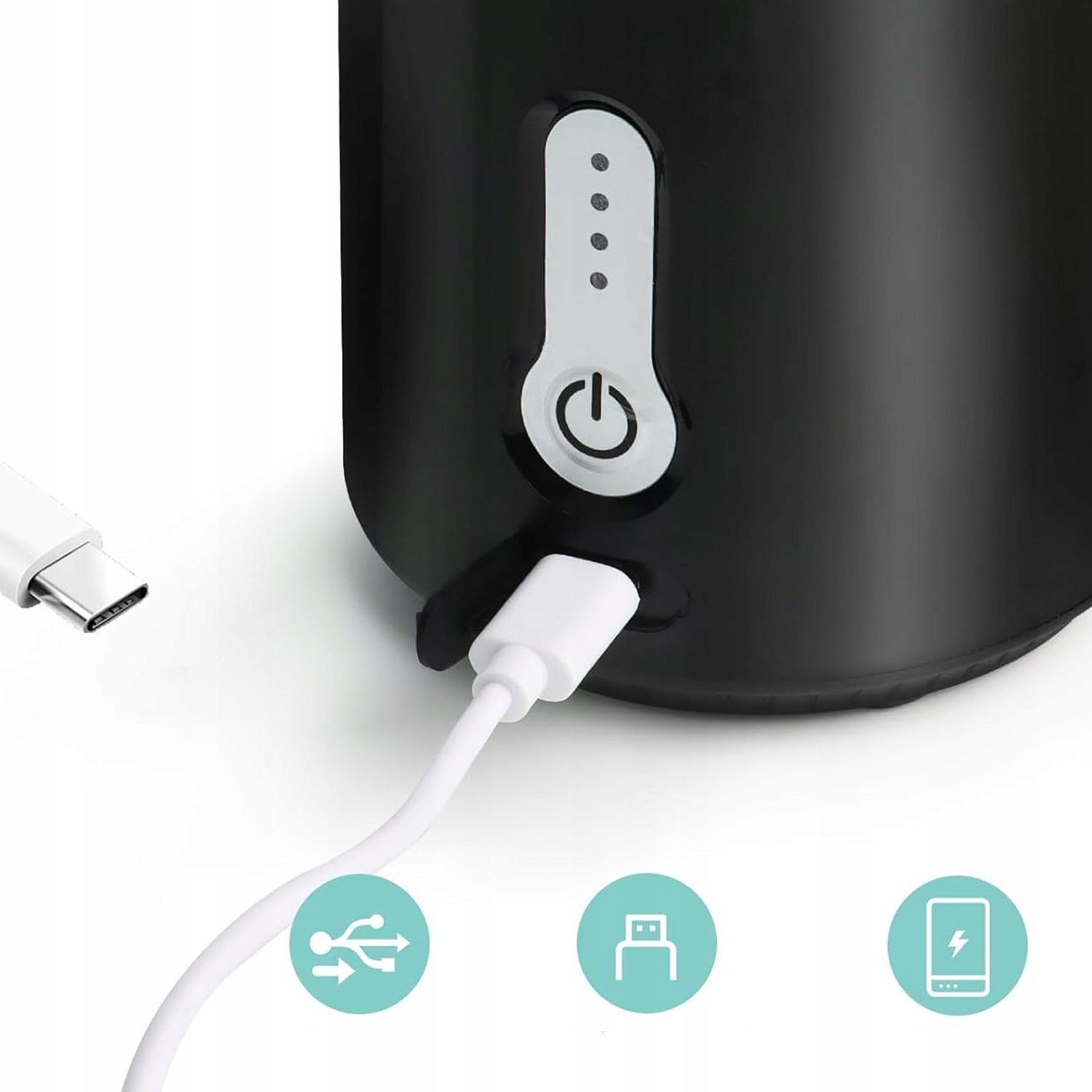 PORTABLE CUP BLENDER WIRELESS MIXER 500ML 4000MAH USB-C Power rating 1500 W