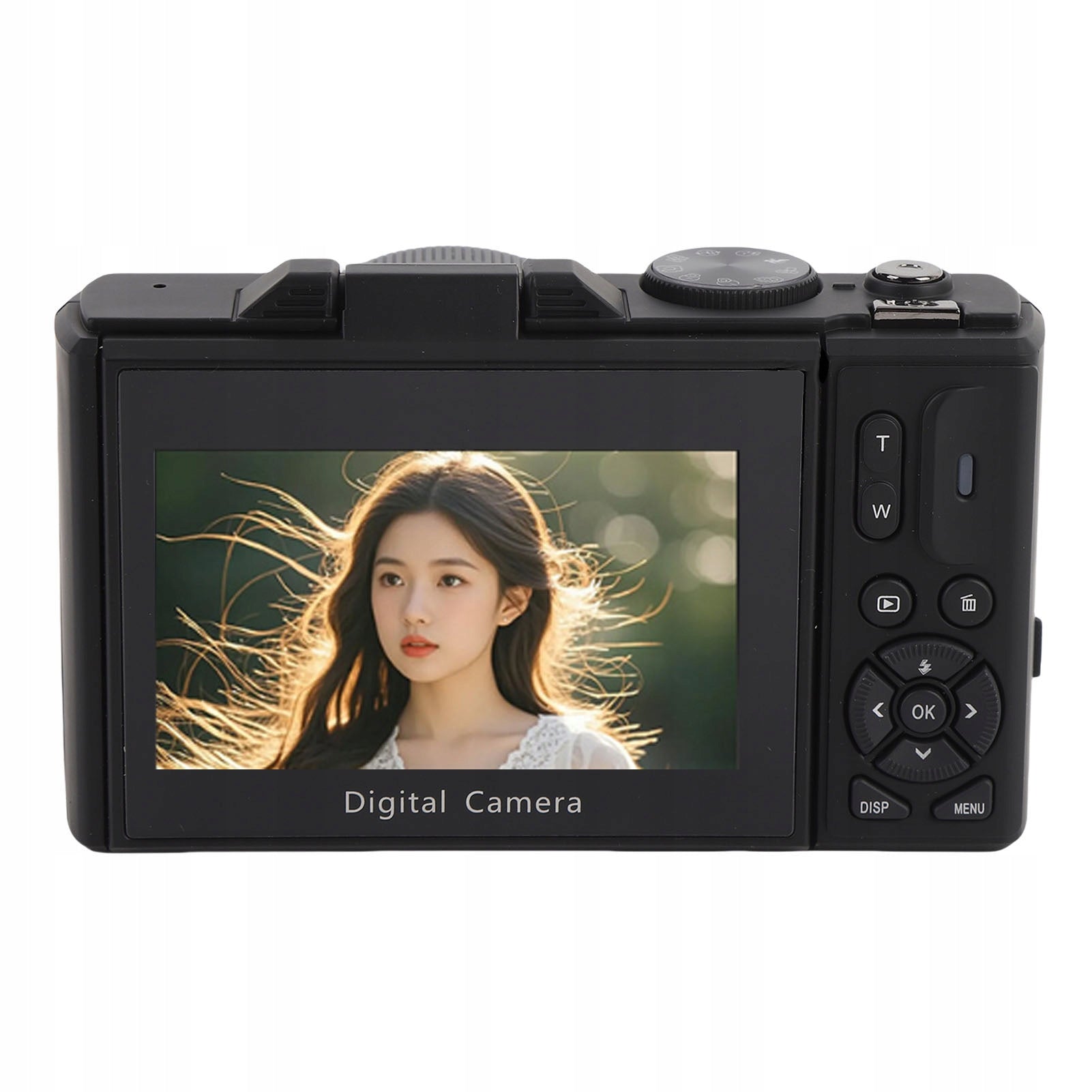 PORTABLE DIGITAL CAMERA HD 1080P 5K 75MP 18X ZOOM WITH 3 INCH SCREEN