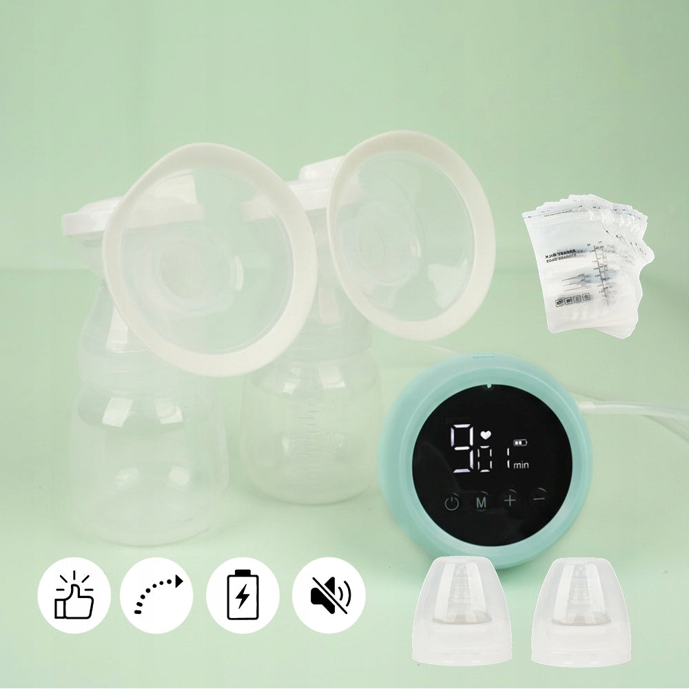PORTABLE ELECTRIC BREAST PUMP EXTRACTOR, AUTOMATIC BREAST PUMP 2IN1 Medical device no