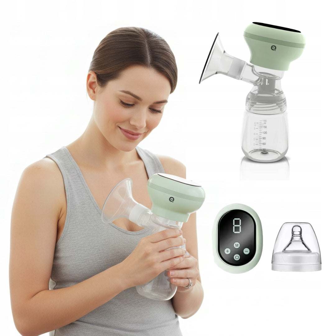 PORTABLE ELECTRIC BREAST PUMP SILENT POWERPUMP EXPRESSING FOOD Packaging status original