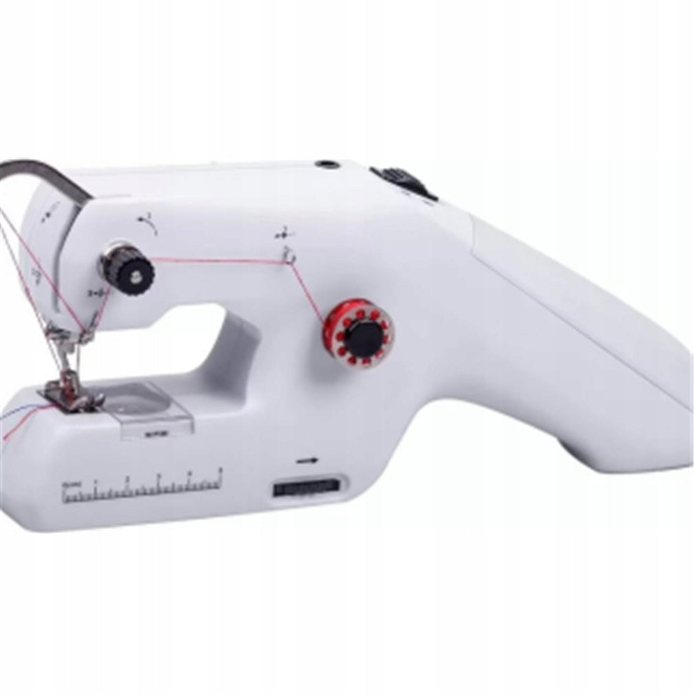 PORTABLE ELECTRIC HAND SEWING MACHINE SMALL MULTIFUNCTIONAL USB Dominant color white